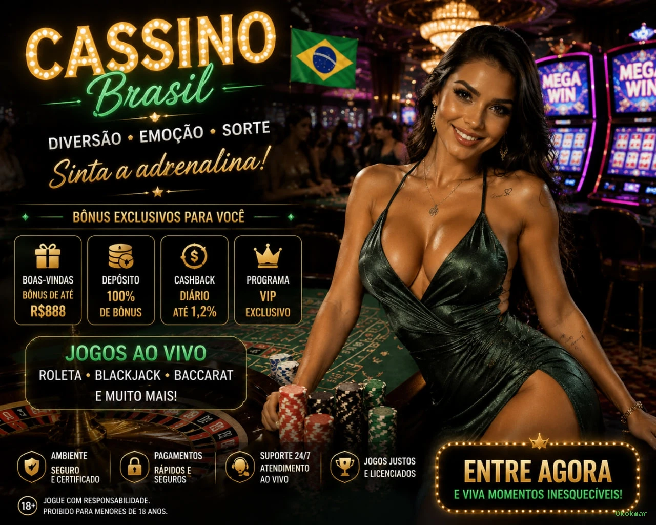 Jogos de fortune da Okokmar com prêmios incríveis